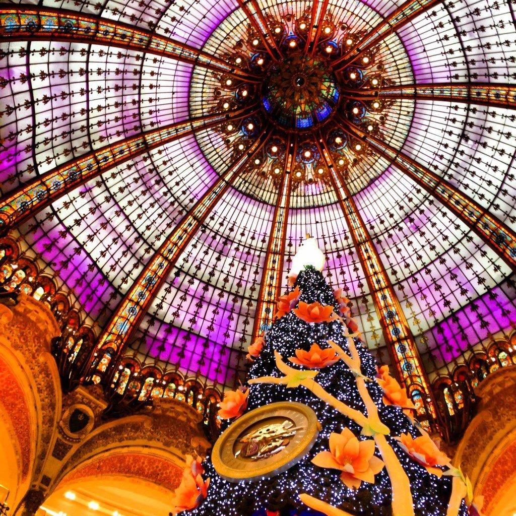 Paris, França, Galeries Lafayette, Natal, Árvore e Cúpula, Lojas no Boulevard Haussmann - Foto Nathalia Molina @ComoViaja (3)