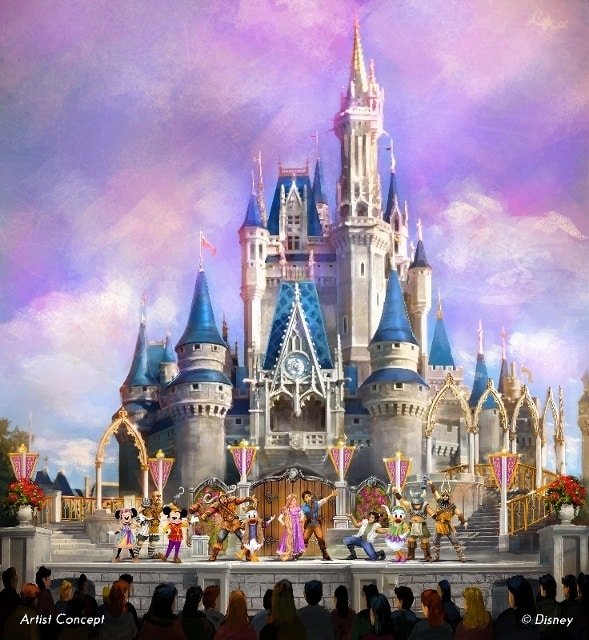 Mickey’s Royal Friendship Faire, Castelo da Cinderela, Magic Kingdom, Parques, Orlando - Foto Divulgacao2 (736x800) (589x640)