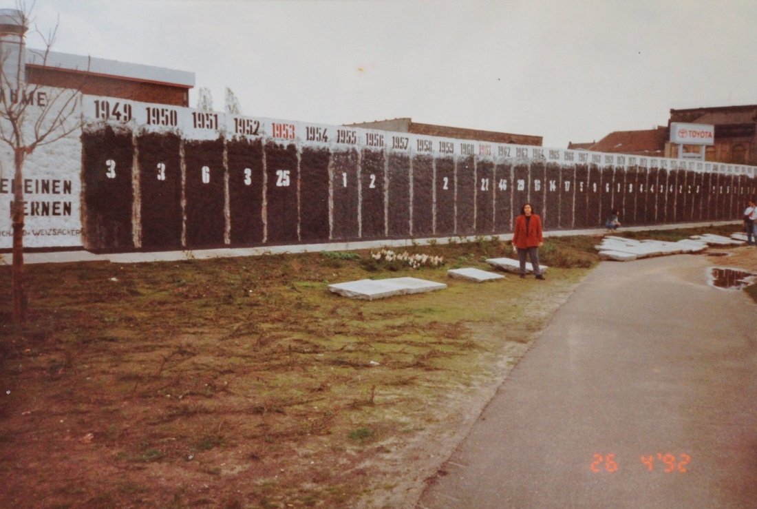 Muro de Berlim 1992 Viagem Alemanha - Foto Nathalia Molina @ComoViaja (1)