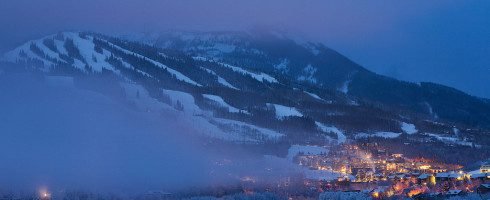 Aspen/Snowmass após a chegada da neve