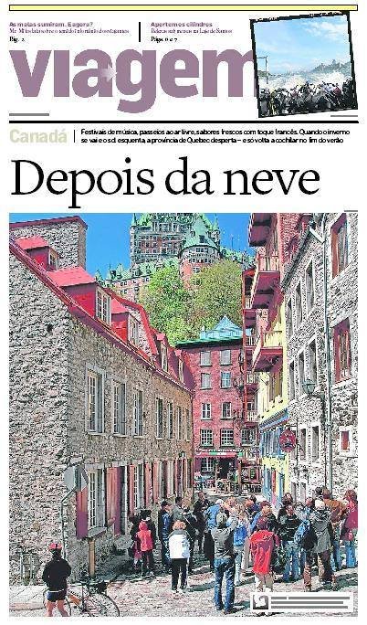 Québec: minha reportagem no Viagem Estadão