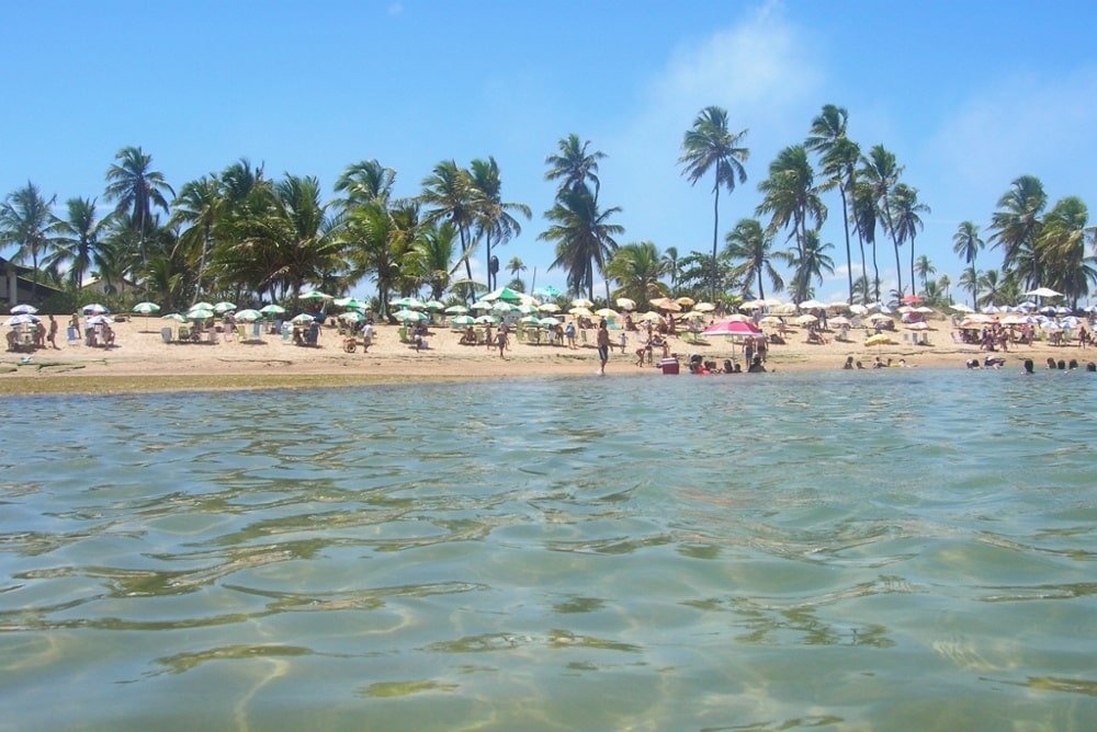 Piscina Natural de dentro da Praia de Papa Gente - Foto Nathalia Molina