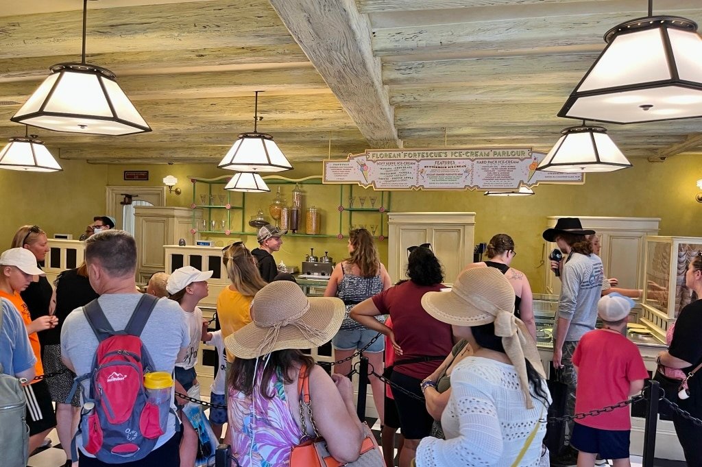 Sorveteria Florean Fortescue no Universal Studios Florida