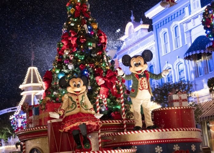 Natal na Disney, no Magic Kingdom